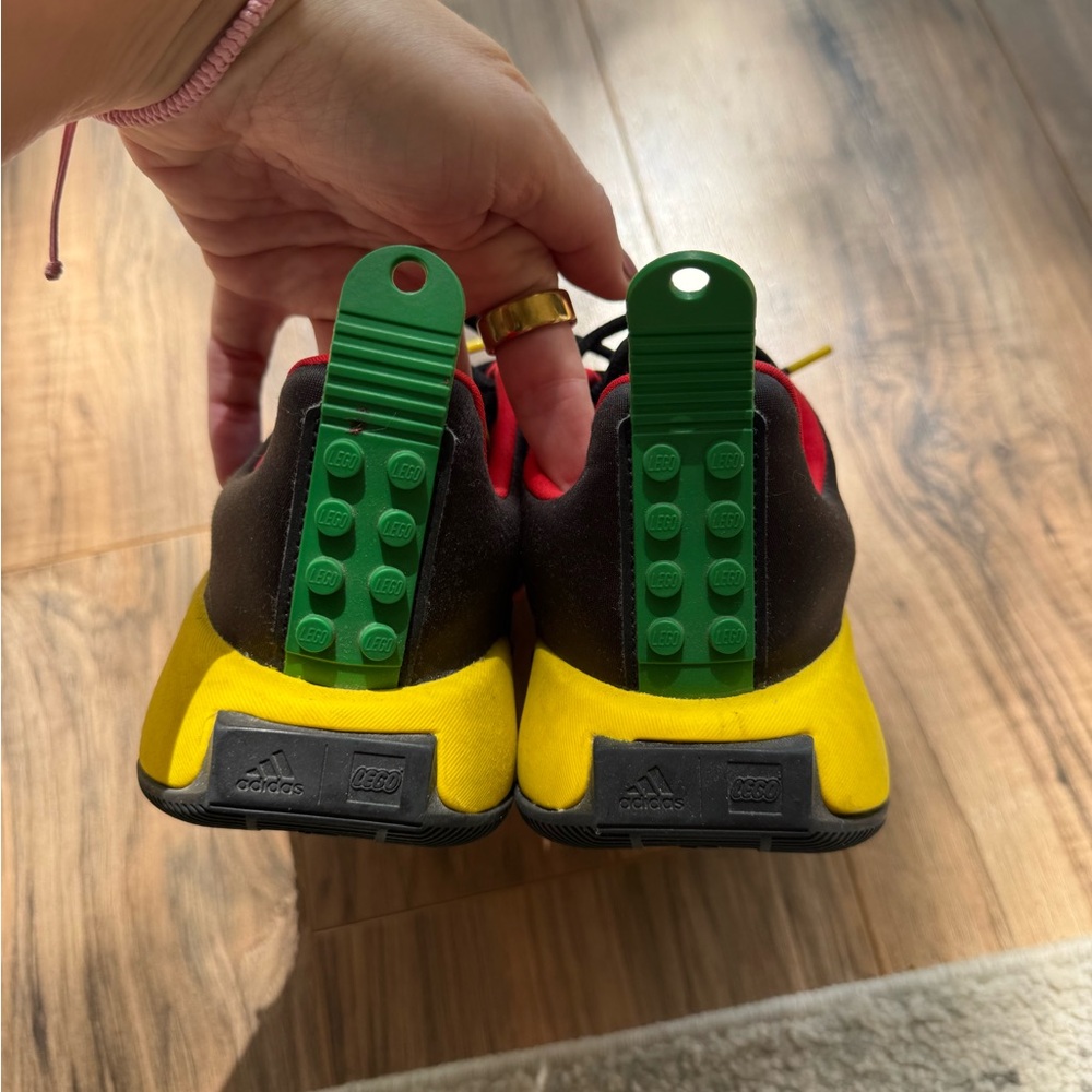 Adidas LEGO Kids Sneakers - Black, Red, and Yellow - Picture 3 of 6
